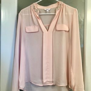 Candies soft pink blouse